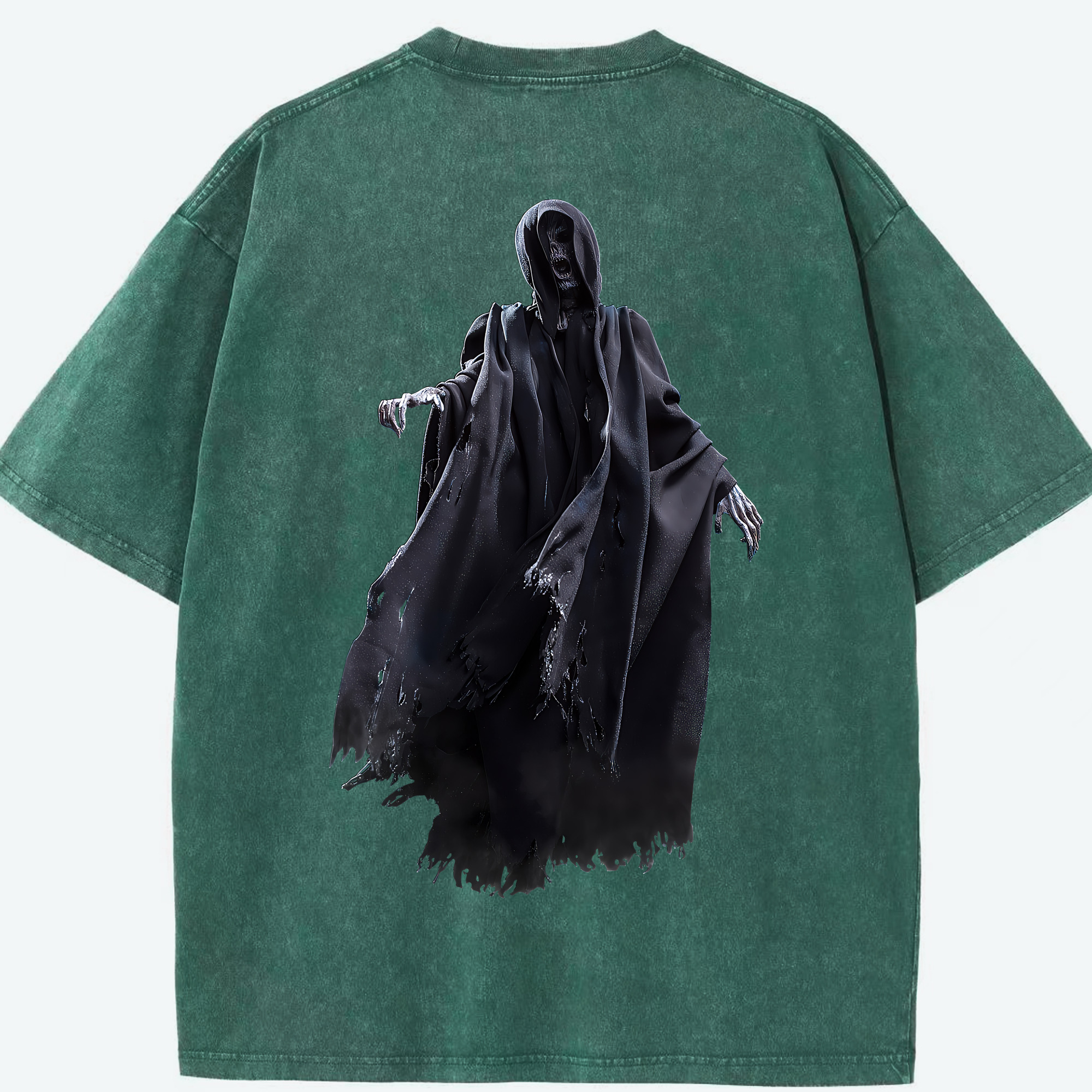 （画像用） Harry Potter ハリー・ポッターシリーズ 綿100% ヴィンテージ風 半袖Tシャツ（背面プリント）